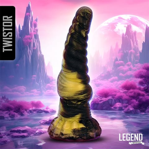 ⁨Twistor Beast Silicone Dildo 17,6 cm,⁩ w sklepie Wasserman.eu