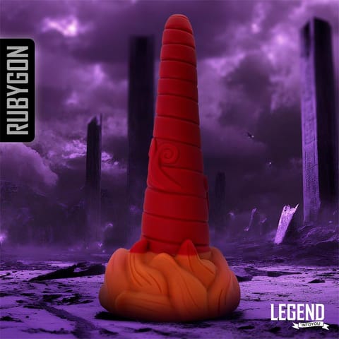⁨Rubygon Beast Silicone Dildo 24,5 cm,⁩ w sklepie Wasserman.eu
