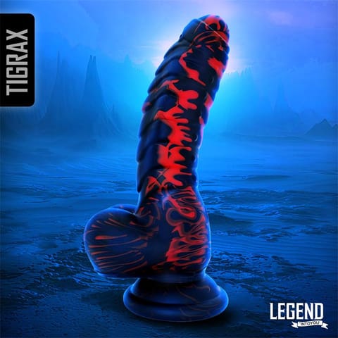 ⁨Tigrax Beast Silicone Dildo 17,5 cm,⁩ w sklepie Wasserman.eu