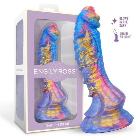 ⁨Drakeon Silicone Dildo 18 cm,⁩ w sklepie Wasserman.eu