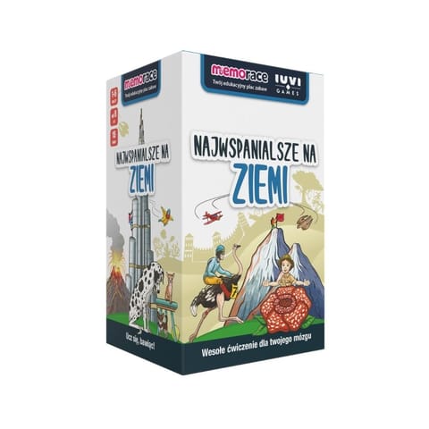 ⁨MemoRace Najwspanialsze na Ziemi IUVI Games⁩ w sklepie Wasserman.eu