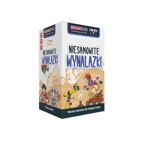 ⁨MemoRace Niesamowite Wynalazki IUVI Games⁩ w sklepie Wasserman.eu