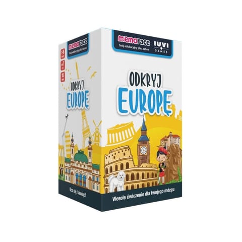 ⁨MemoRace Odkryj Europę IUVI Games⁩ w sklepie Wasserman.eu
