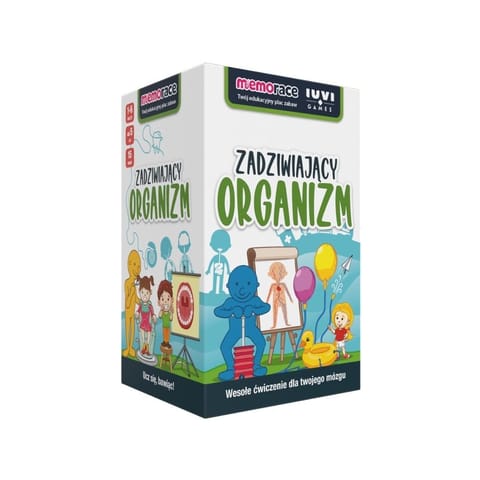 ⁨MemoRace Zadziwiający organizm IUVI Games⁩ w sklepie Wasserman.eu