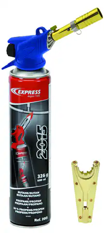 ⁨Lampa express, dla hydraulika, 2 dysze + zas.gazowy e2015k⁩ w sklepie Wasserman.eu