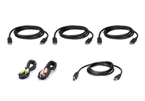 ⁨Aten Cable kit: 3x 1.8M⁩ w sklepie Wasserman.eu