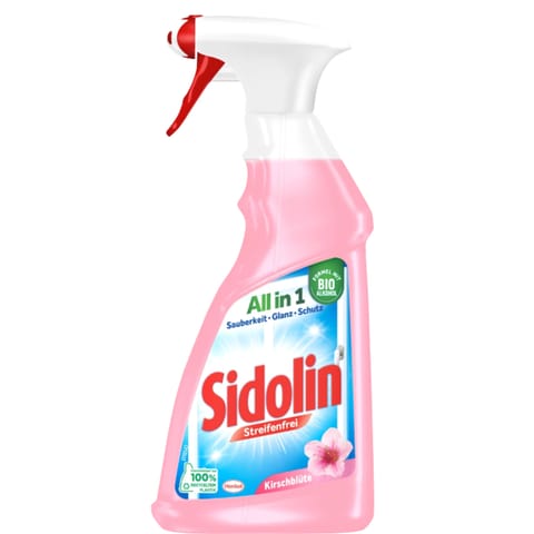 ⁨Sidolin Kirschblüte Płyn do Szyb Kwiat Wiśni 500 ml⁩ w sklepie Wasserman.eu