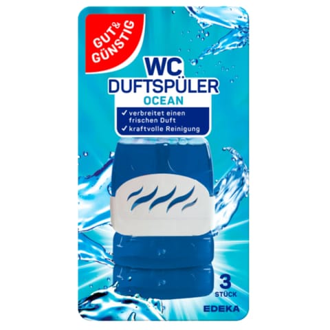 ⁨G&G Ocean Zawieszka WC Żel 3 szt.⁩ w sklepie Wasserman.eu