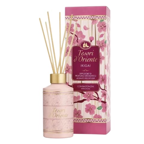 ⁨Tesori d'Oriente Ikigai  Dyfuzor Aromatyczny z Patyczkami 200 ml⁩ w sklepie Wasserman.eu