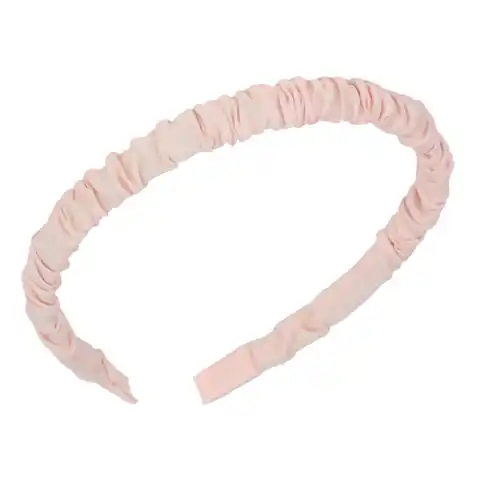 ⁨ECARLA ŚW Narrow pink ruffled headband⁩ at Wasserman.eu