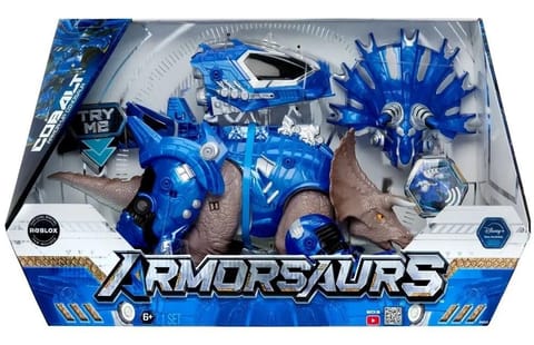 ⁨Armosaurs Armor-Up Dinosaur Triceratops Cobalt⁩ w sklepie Wasserman.eu