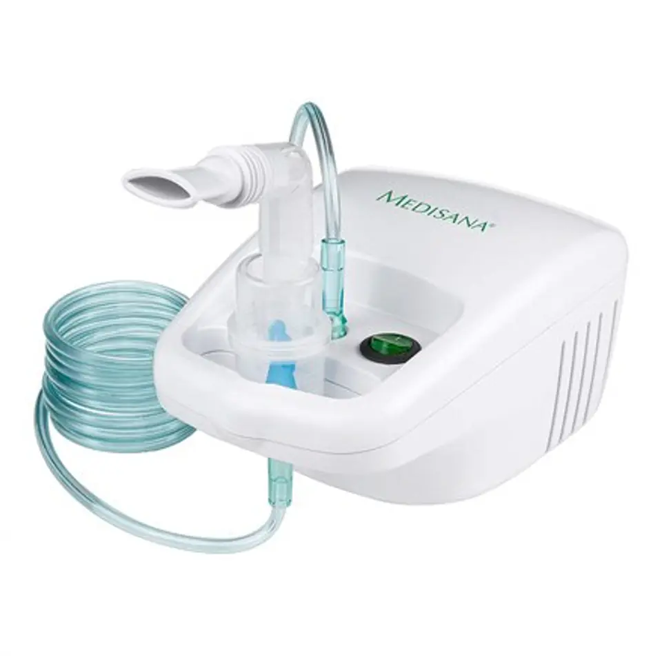 ⁨Medisana | Nebulisation with compressed air technology. Extra long hose - 2 m. | Inhalator | IN 500⁩ w sklepie Wasserman.eu