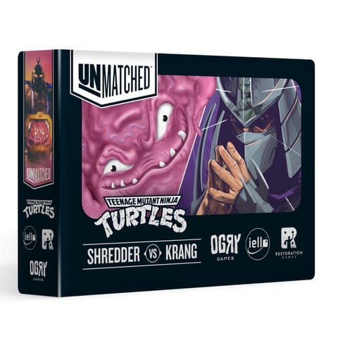 ⁨GRA UNMATCHED: TMNT SHREDER vs KRANG - dodatek - OGRY GAMES⁩ w sklepie Wasserman.eu