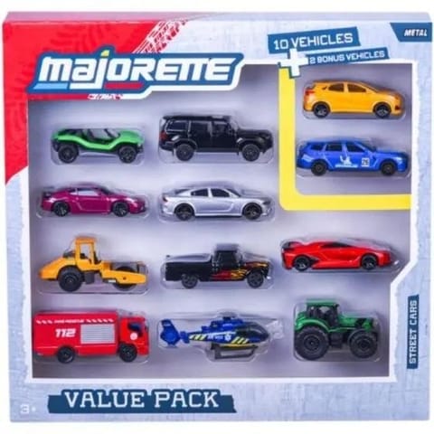 ⁨Majorette Street cars 12-pak⁩ w sklepie Wasserman.eu
