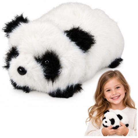 ⁨Mała Pluszowa Panda Przytulanka Maskotka Zwierzątko Czarno-Biała 16 cm⁩ w sklepie Wasserman.eu