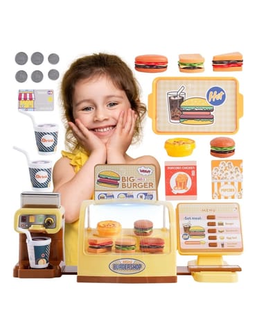 ⁨WOOPIE Sklep Restauracja Fast Food Burger Shop "BIG BURGER"⁩ w sklepie Wasserman.eu