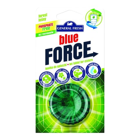 ⁨General Fresh Blue Force Forest Cistern Cube 40 g⁩ at Wasserman.eu
