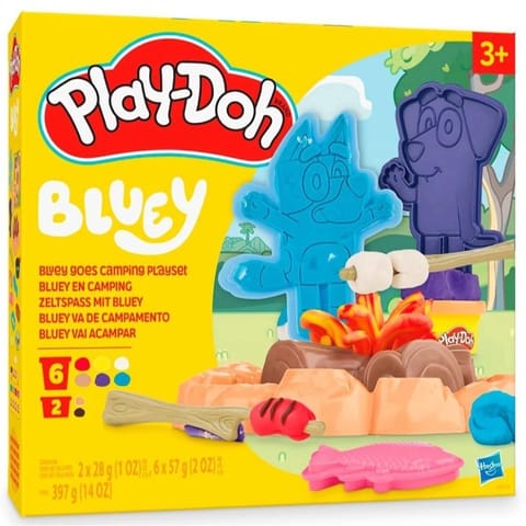 ⁨Ciastolina Camping Bluey Play-Doh⁩ w sklepie Wasserman.eu