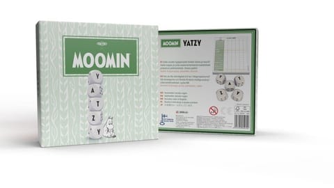 ⁨Gra kościana - Moomin Yatzy (kidult)⁩ w sklepie Wasserman.eu