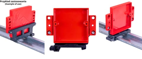 ⁨UCHWYT MOCUJĄCY ADD-TH35-3 DIN TS-35 ATTE⁩ w sklepie Wasserman.eu