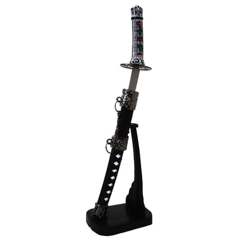 ⁨Katana - Nóż do papieru w kształcie miecza samurajskiego na stojaku - SW-200⁩ w sklepie Wasserman.eu