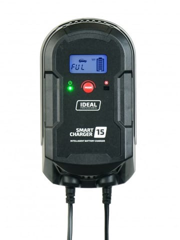 ⁨PROSTOWNIK INTELIGENTNY DO ŁADOWANIA SMART CHARGER 15 LCD⁩ w sklepie Wasserman.eu