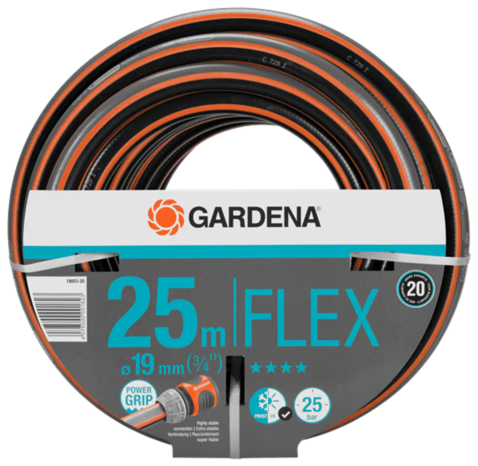 ⁨COMFORT FLEX GARDEN HOSE 3/4', 25 M⁩ at Wasserman.eu