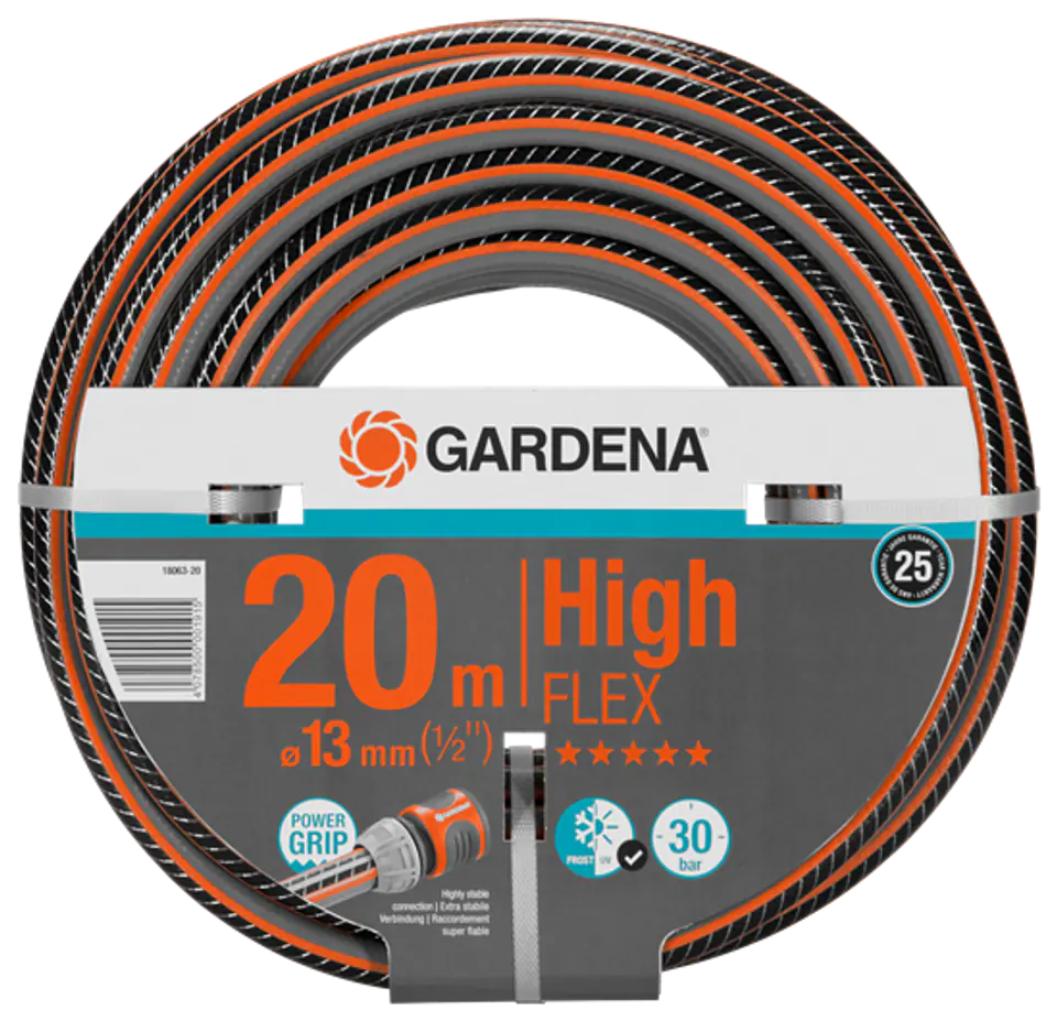 ⁨GARDEN HOSE COMFORT HIGHFLEX 1/2', 20 M⁩ at Wasserman.eu