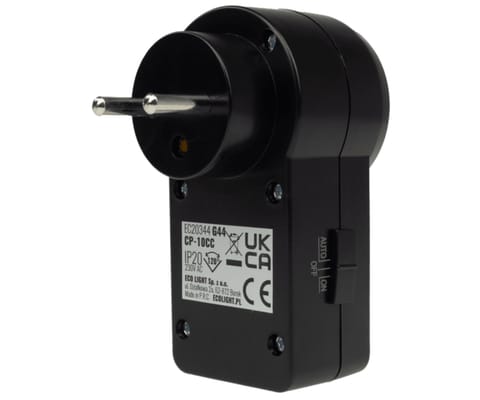 ⁨GNIAZDKOWY CZUJNIK RUCHU CR-PIR/B ECOLIGHT⁩ w sklepie Wasserman.eu