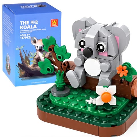 ⁨Klocki techniczne Seria: Dzikie zwierzęta lądowe KOALA 117ele ZA5852 B⁩ w sklepie Wasserman.eu