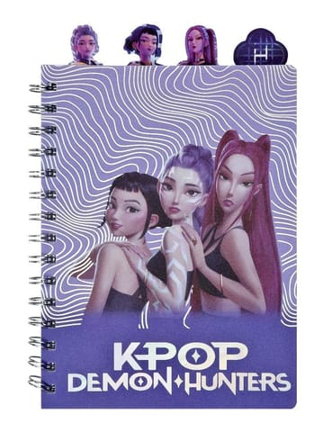 ⁨Notes A5 z wypustkami K-Pop Demon Hunters⁩ w sklepie Wasserman.eu