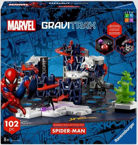 ⁨Gravitrax Zestaw Startowy Spiderman⁩ w sklepie Wasserman.eu