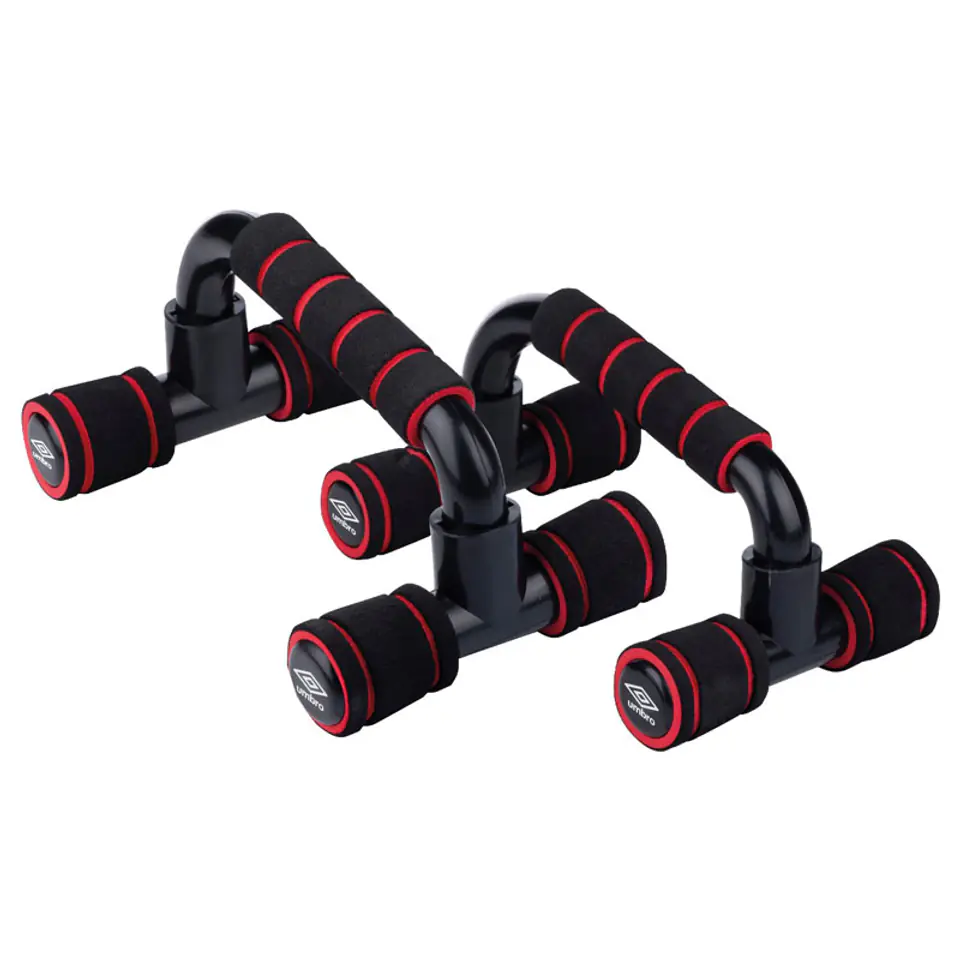 ⁨Umbro - Push Up Bars handles for push-ups 2 pcs. (red)⁩ at Wasserman.eu
