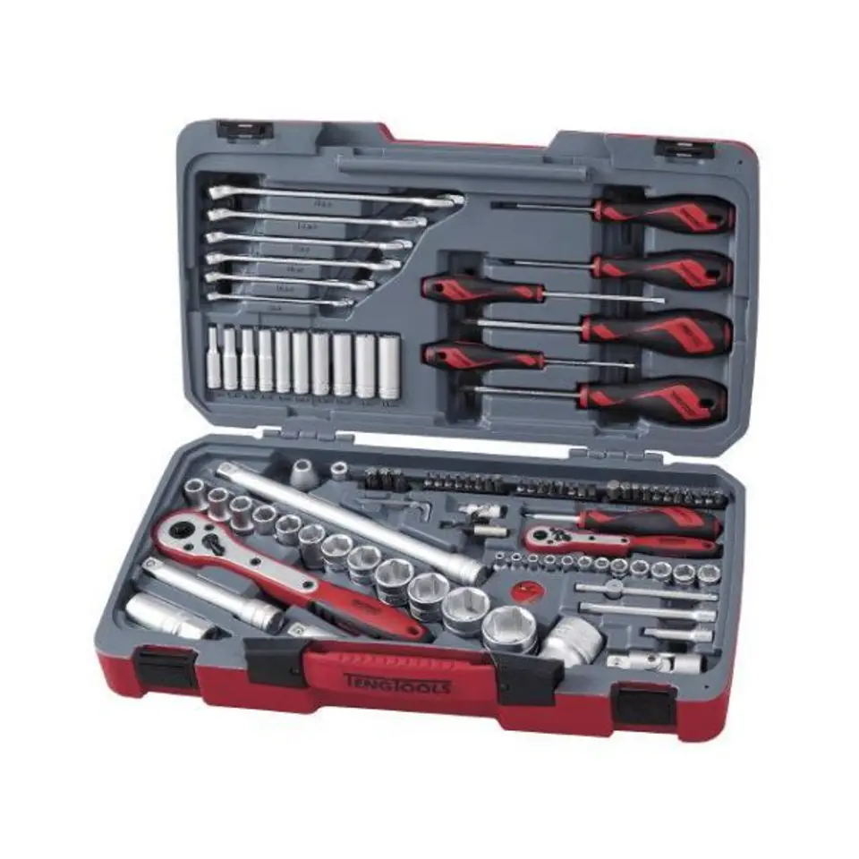 ZESTAW NARZĘDZIOWY 1/4'' I 1/2'' 95 ELEMENTÓW w sklepie Wasserman.eu