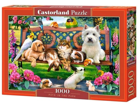 ⁨Puzzle 1000 elements Pets in the Park⁩ at Wasserman.eu