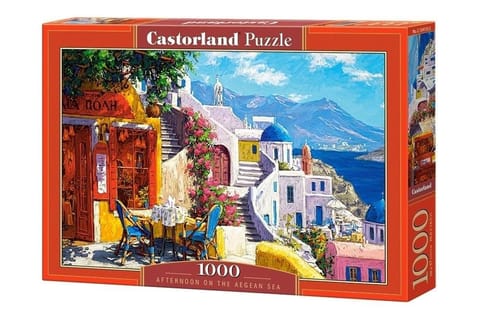 ⁨Puzzle 1000 Popołudnie nad Morzem Egejskim CASTOR⁩ w sklepie Wasserman.eu