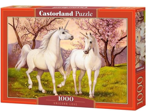 ⁨Puzzle 1000 Unicorn Love CASTOR⁩ w sklepie Wasserman.eu