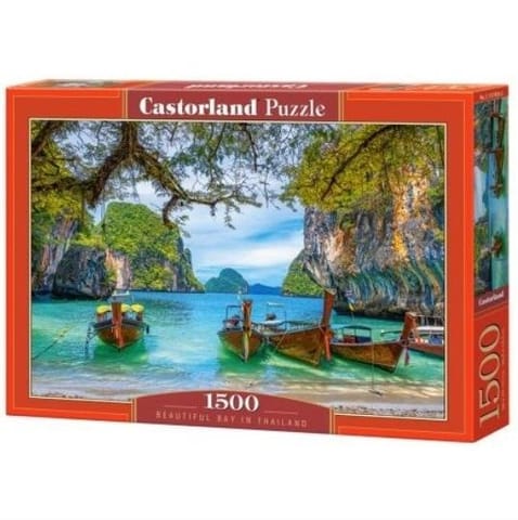 ⁨Puzzle 1500 Piękna zatoka w Tajlandii CASTOR⁩ w sklepie Wasserman.eu