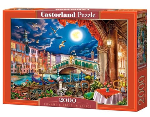 ⁨Puzzle 2000 Romantic Night in Venice CASTOR⁩ w sklepie Wasserman.eu