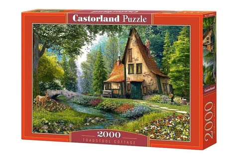 ⁨Puzzle 2000 pieces Toadstool Cottage⁩ at Wasserman.eu