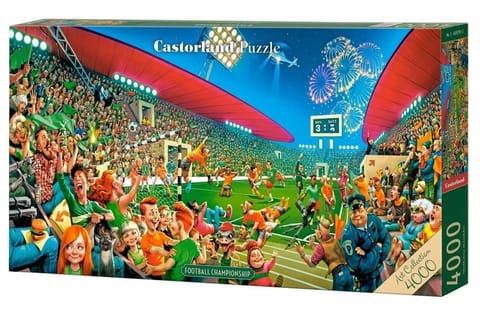 ⁨Puzzle 4000 Football Championship CASTOR⁩ w sklepie Wasserman.eu