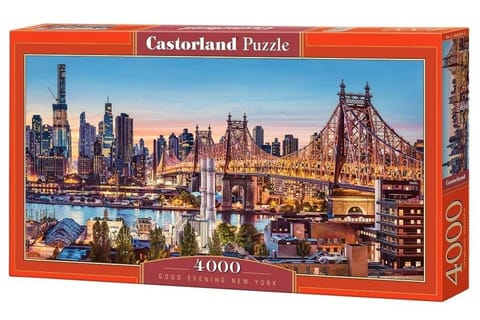 ⁨Puzzle 4000 Good Evening New York CASTOR⁩ w sklepie Wasserman.eu