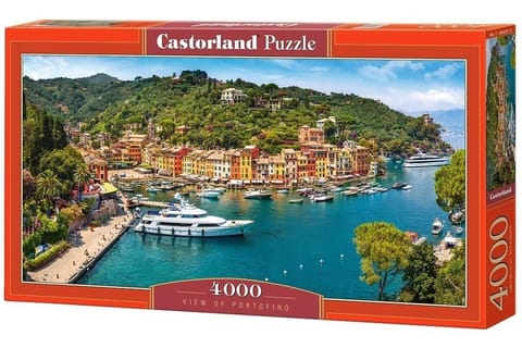 ⁨Puzzle 4000 View of Portofino CASTOR⁩ w sklepie Wasserman.eu