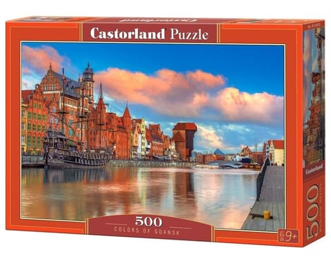 ⁨Puzzle 500 Colors of Gdansk CASTOR⁩ w sklepie Wasserman.eu