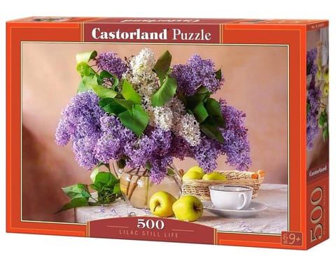 ⁨Puzzle 500 Lilac Still Life CASTOR⁩ w sklepie Wasserman.eu
