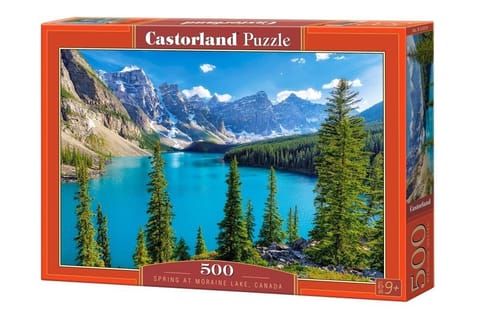 ⁨Puzzle 500 elements Spring at Moraine Lake, Canada⁩ at Wasserman.eu