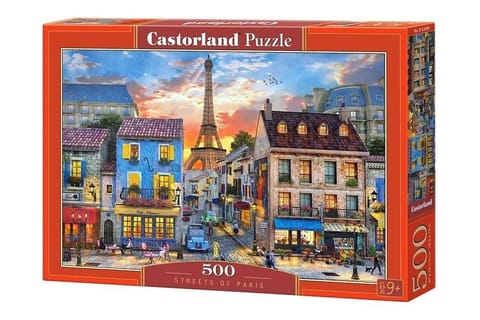⁨Puzzle 500 Streets of Paris CASTOR⁩ w sklepie Wasserman.eu