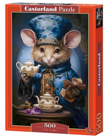 ⁨Puzzle 500 Tea Time CASTOR⁩ w sklepie Wasserman.eu