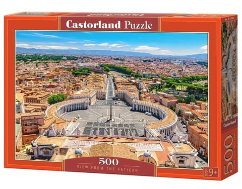 ⁨Puzzle 500 View from the Vatican CASTOR⁩ w sklepie Wasserman.eu