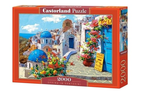 ⁨PUZZLE SPRING IN SANTORINI 2000el CASTORLAND⁩ at Wasserman.eu